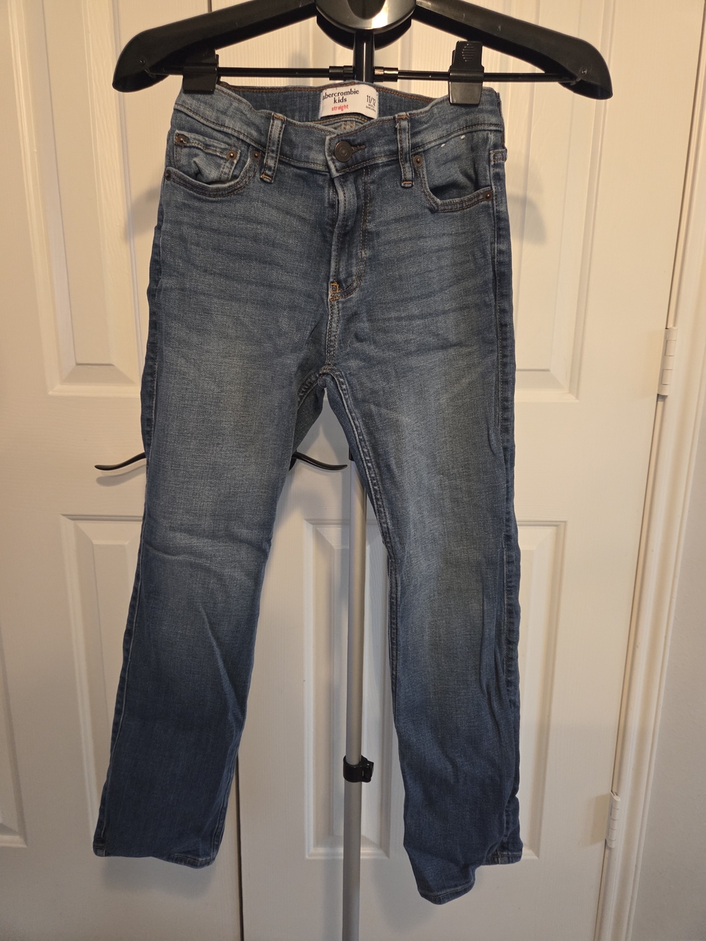 abercrombie kids Light Blue Straight Jeans